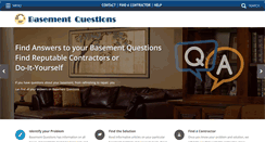 Desktop Screenshot of basementquestions.com