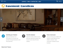 Tablet Screenshot of basementquestions.com
